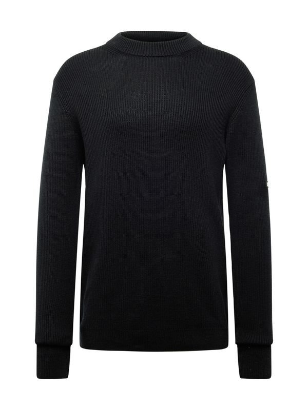 BLS HAFNIA BLS HAFNIA Pulover 'Authentic'  crna