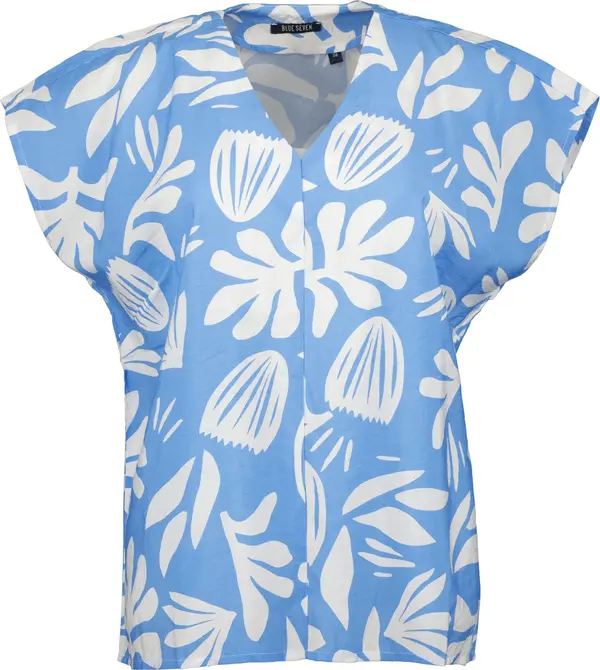 BLUE SEVEN BLUE SEVEN Bluza  azur / bijela