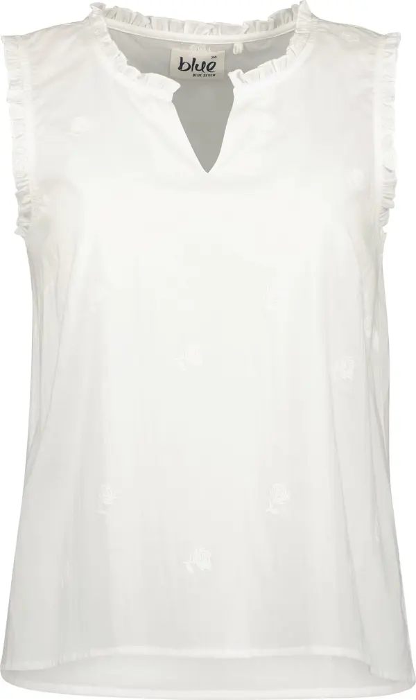 BLUE SEVEN BLUE SEVEN Bluza  bijela