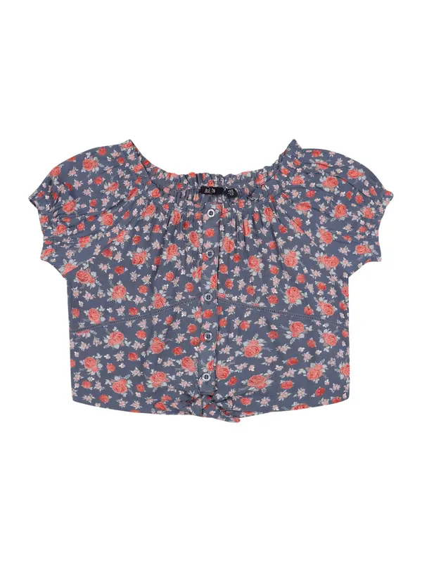 BLUE SEVEN BLUE SEVEN Bluza  morsko plava / svijetloplava / crvena / pastelno crvena