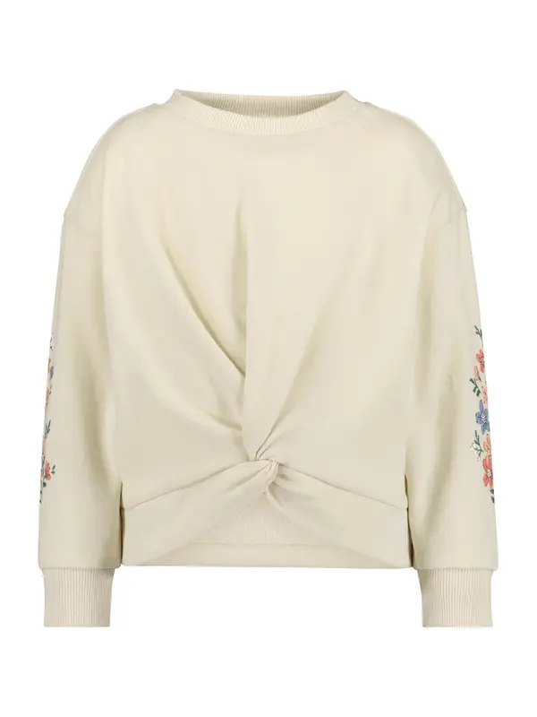 BLUE SEVEN BLUE SEVEN Sweater majica  opal / smaragdno zelena / koraljna / vuneno bijela