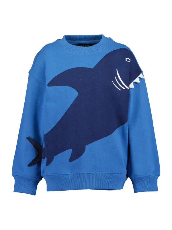 BLUE SEVEN BLUE SEVEN Sweater majica  plava / mornarsko plava / bijela