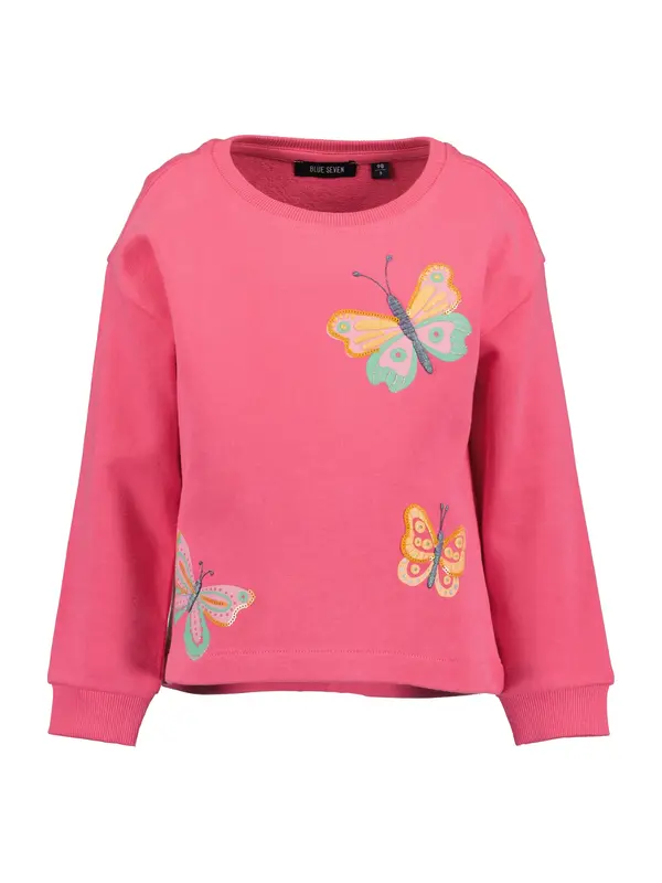 BLUE SEVEN BLUE SEVEN Sweater majica  prljavo roza