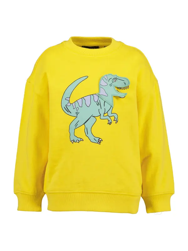 BLUE SEVEN BLUE SEVEN Sweater majica  svijetloplava / žuta / svijetlozelena / crna