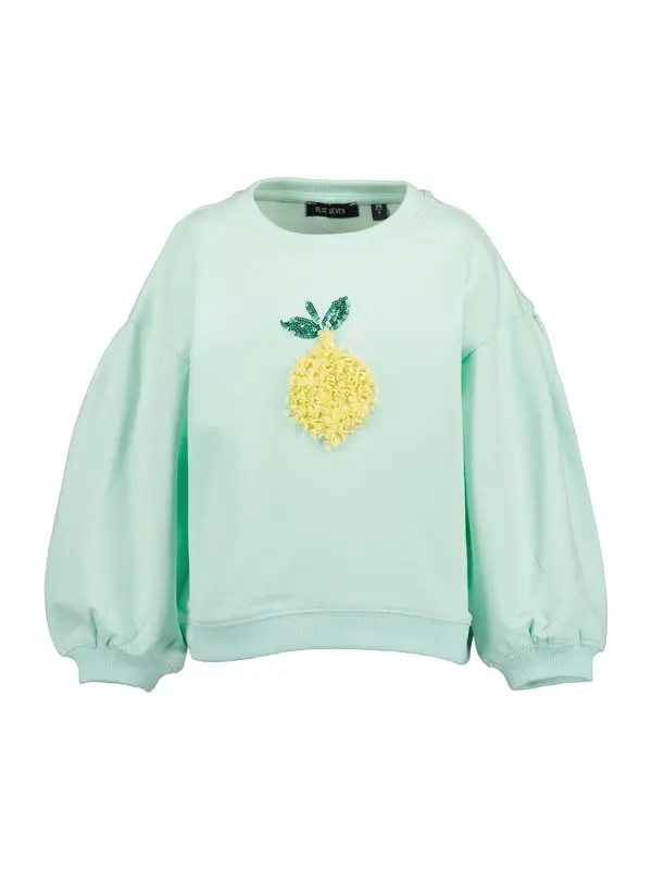 BLUE SEVEN BLUE SEVEN Sweater majica  tirkiz / žuta / zelena