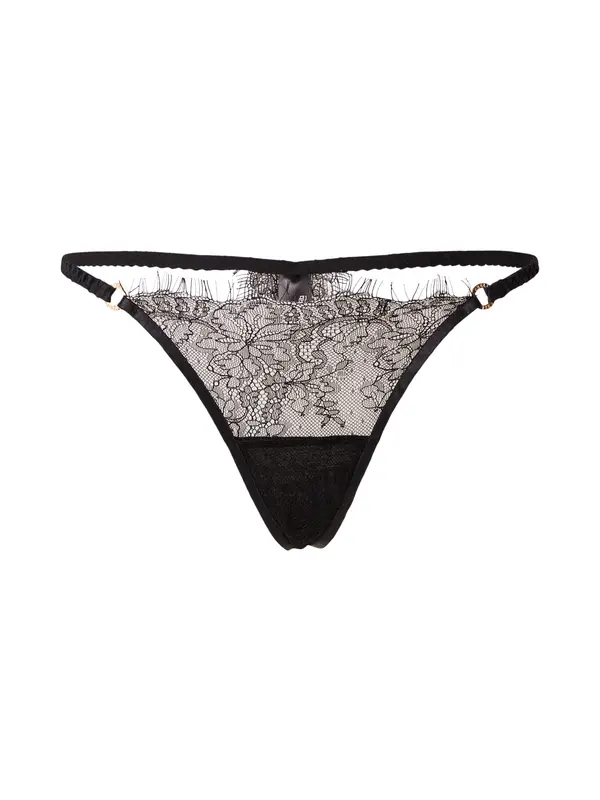 Bluebella Bluebella Tanga gaćice 'Camelia'  crna