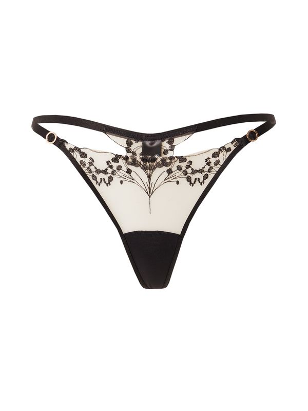 Bluebella Bluebella Tanga gaćice 'Marisa'  crna