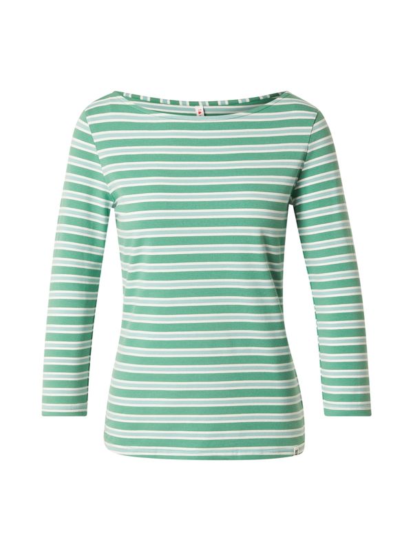 Blutsgeschwister Blutsgeschwister Majica 'Oh Marine'  svijetloplava / zelena / bijela