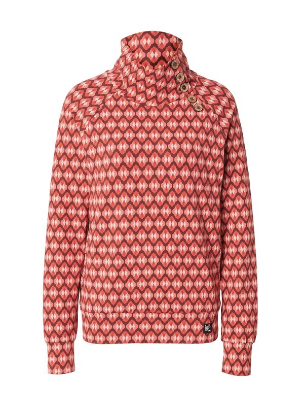 Blutsgeschwister Blutsgeschwister Sweater majica  narančasta / roza / crvena / bijela