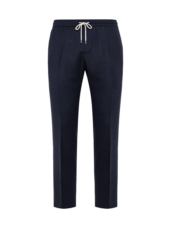 Boggi Milano Boggi Milano Hlače na crtu  mornarsko plava