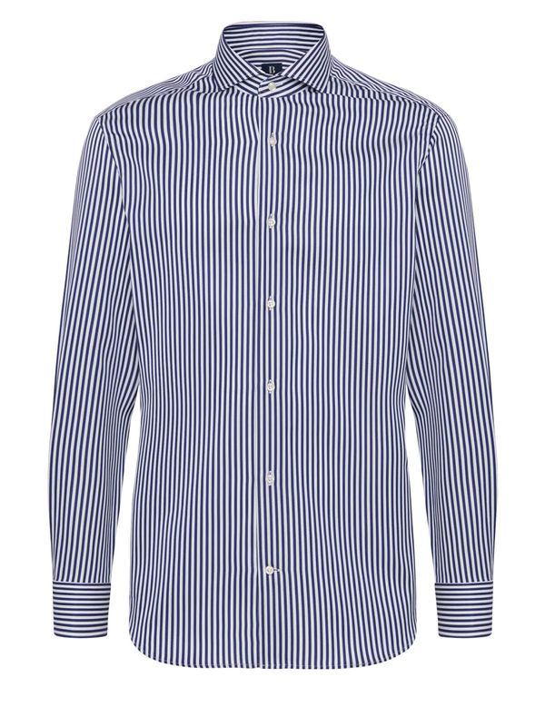 Boggi Milano Boggi Milano Košulja  mornarsko plava / bijela