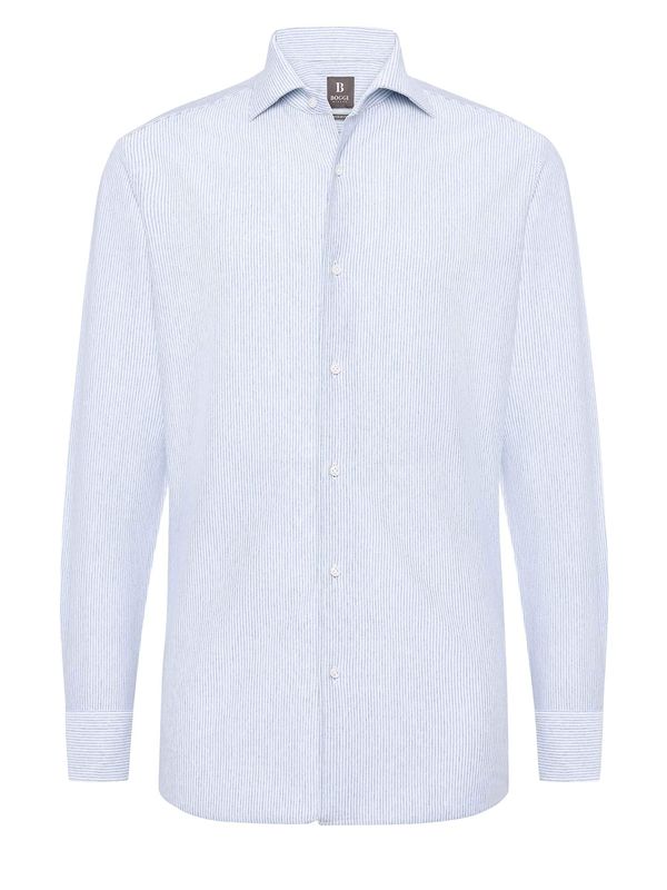 Boggi Milano Boggi Milano Košulja  plava / bijela