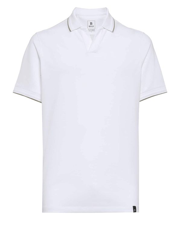 Boggi Milano Boggi Milano Majica 'B-Tech'  siva / bijela
