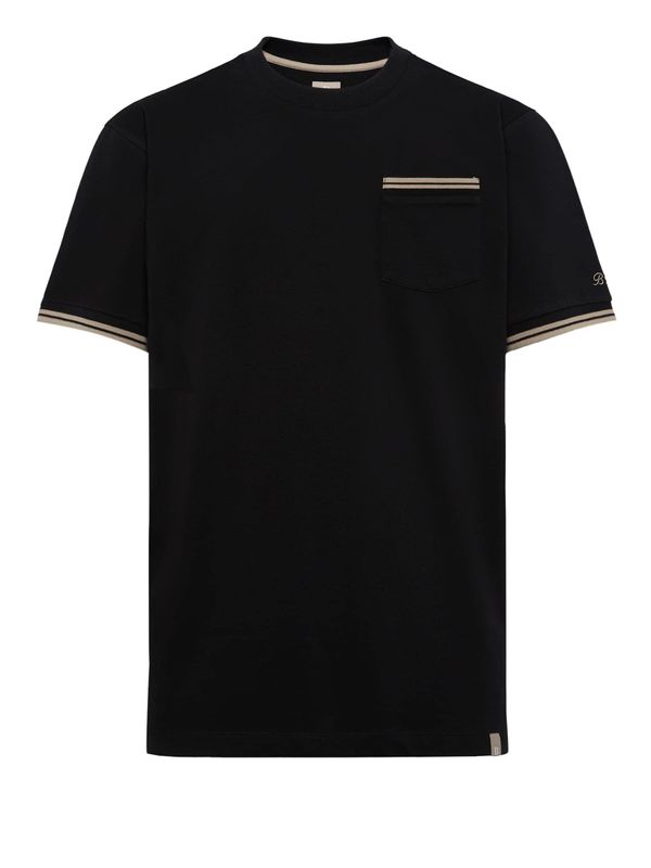 Boggi Milano Boggi Milano Majica  bež / crna