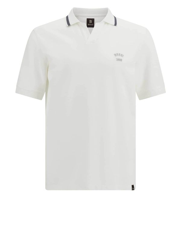 Boggi Milano Boggi Milano Majica  crna / bijela