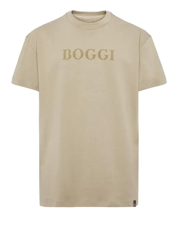 Boggi Milano Boggi Milano Majica  taupe siva / bež siva