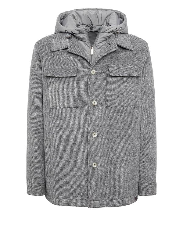 Boggi Milano Boggi Milano Prijelazna jakna  siva melange