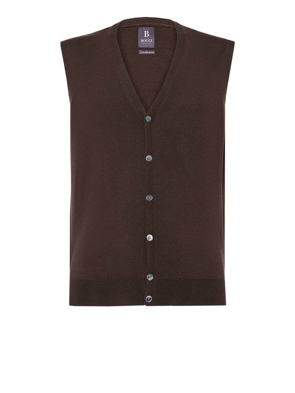 Boggi Milano Boggi Milano Prsluk  smeđa