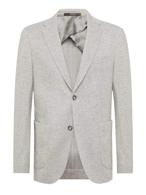 Boggi Milano Boggi Milano Sako  siva / tamo siva / bijela