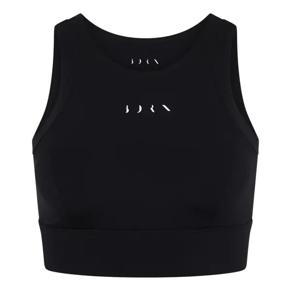 Born Born Sportski top 'Esme'  crna / bijela