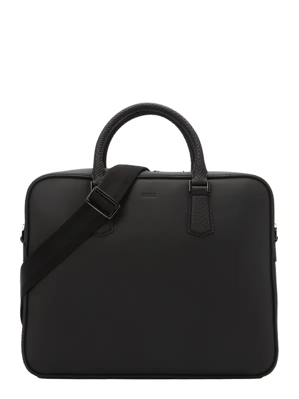 BOSS BOSS Aktovka torba 'New Crosstown'  crna