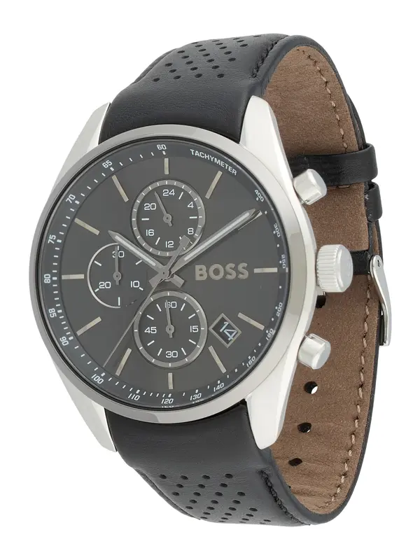 Boss BOSS Analogni sat 'GRAND PRIX 44'  crna