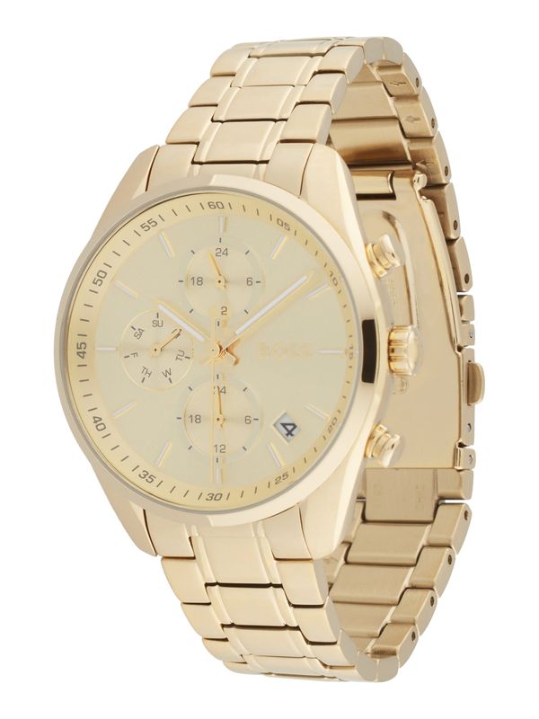 BOSS BOSS Analogni sat 'GRAND TOUR'  zlatna