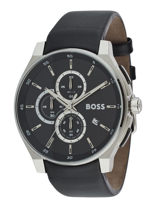 BOSS BOSS Analogni sat 'PEAK 2.0'  crna / srebro