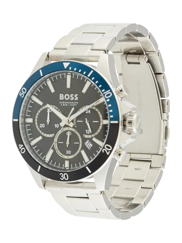 Boss BOSS Analogni sat 'TROPER'  plava / crna / srebro