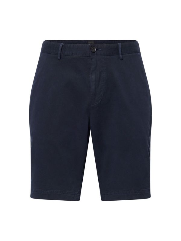 BOSS Black BOSS Black Chino hlače  mornarsko plava