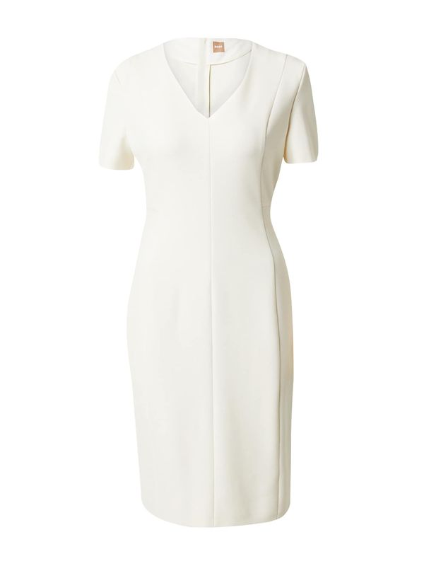 BOSS Black BOSS Black Haljina 'DAMAISA'  bijela