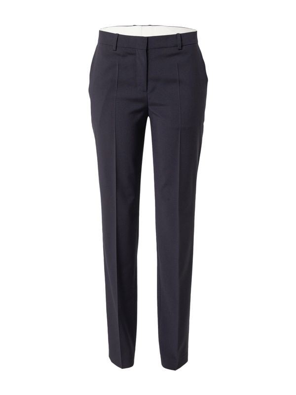 BOSS Black BOSS Black Hlače na crtu 'Tameah'  mornarsko plava