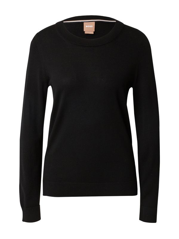 BOSS Black BOSS Black Pulover 'Feganasi'  crna