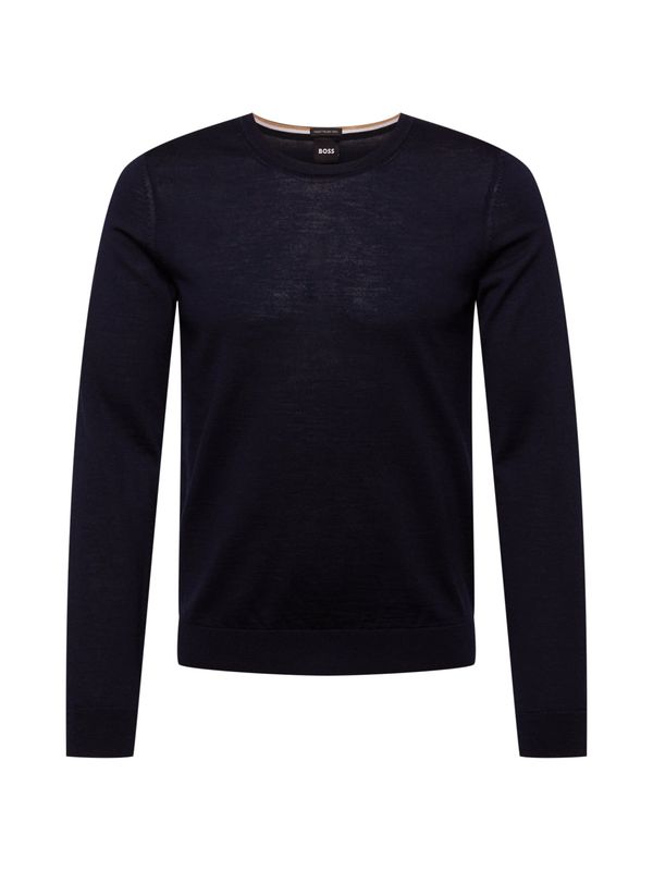 BOSS Black BOSS Black Pulover 'Leno'  tamno plava