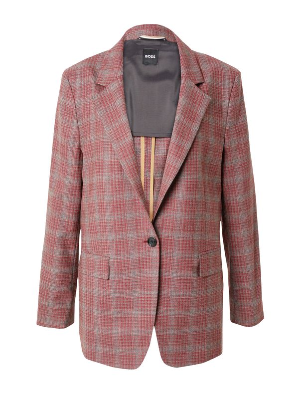 BOSS BOSS Blejzer 'Jupa'  srebrno siva / crvena
