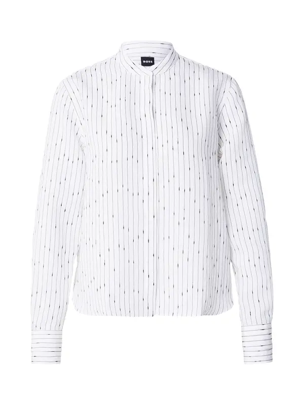 BOSS BOSS Bluza 'Bertyna'  crna / bijela
