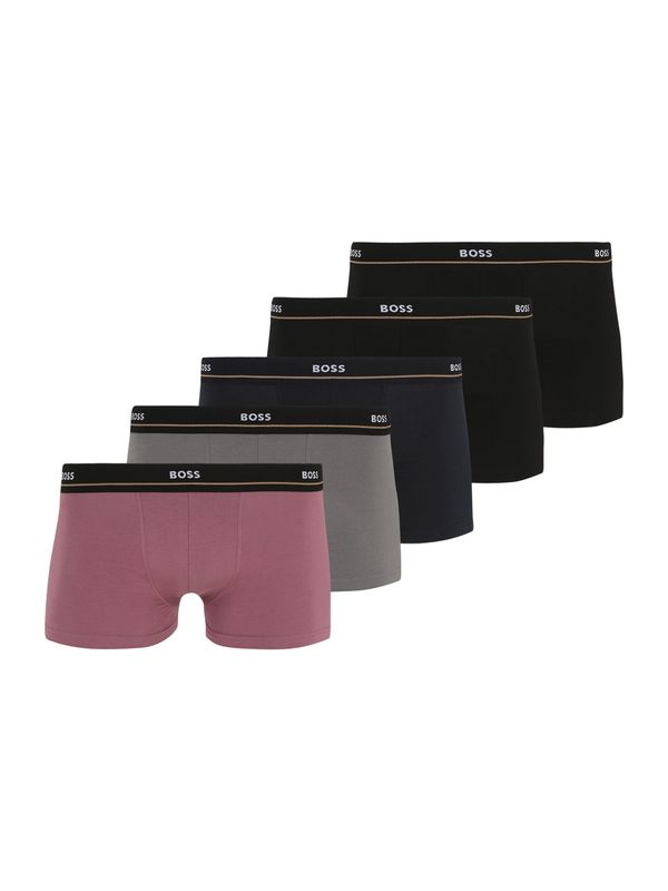 BOSS BOSS Bokserice  morsko plava / tamo siva / burgund / crna