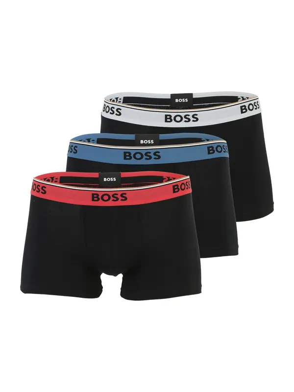 Boss BOSS Bokserice  plava / crvena / crna / bijela