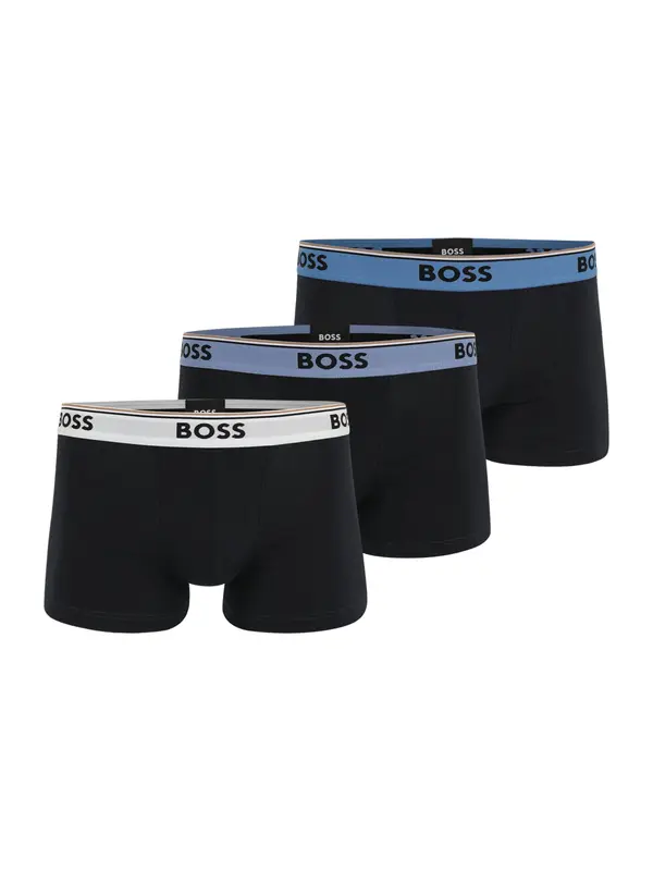 BOSS BOSS Bokserice  plava / morsko plava / opal / bijela