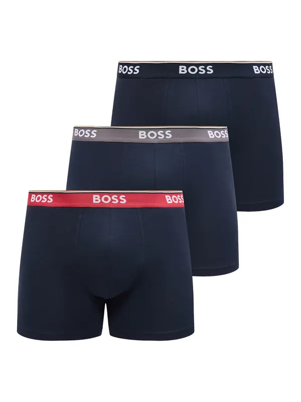 Boss BOSS Bokserice 'Power'  mornarsko plava / tamo siva / crvena / bijela
