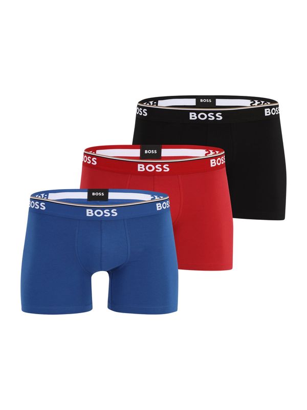 BOSS BOSS Bokserice 'Power'  plava / crvena / crna / bijela
