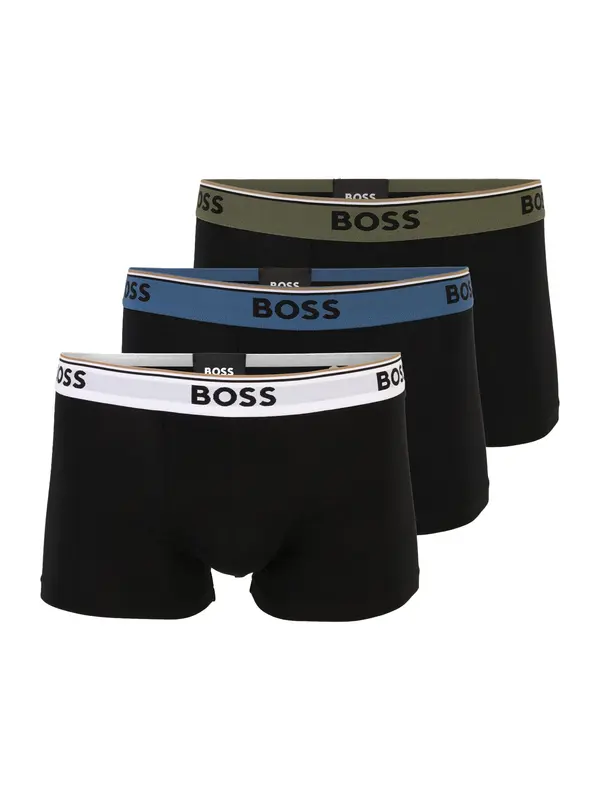 Boss BOSS Bokserice 'Power'  plava / maslinasta / crna / bijela