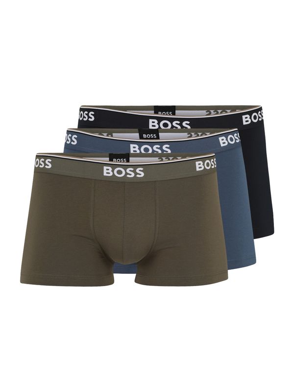 BOSS BOSS Bokserice 'Power'  plava / mornarsko plava / maslinasta / bijela