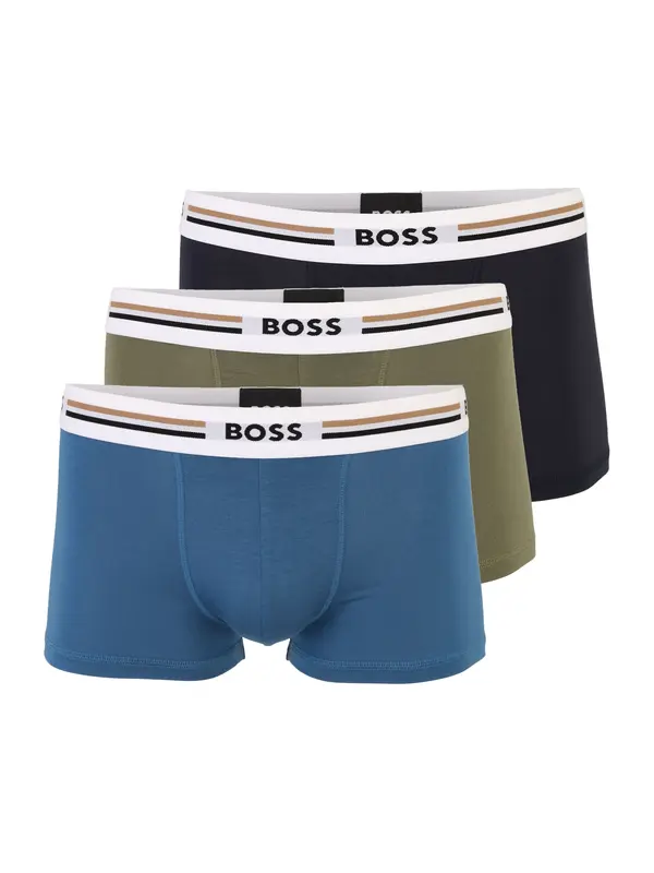 BOSS BOSS Bokserice 'Responsible'  safirno plava / maslinasta / crna