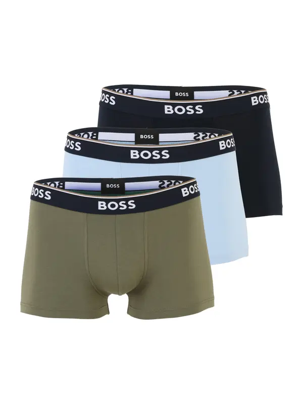 Boss BOSS Bokserice  svijetloplava / maslinasta / crna / bijela