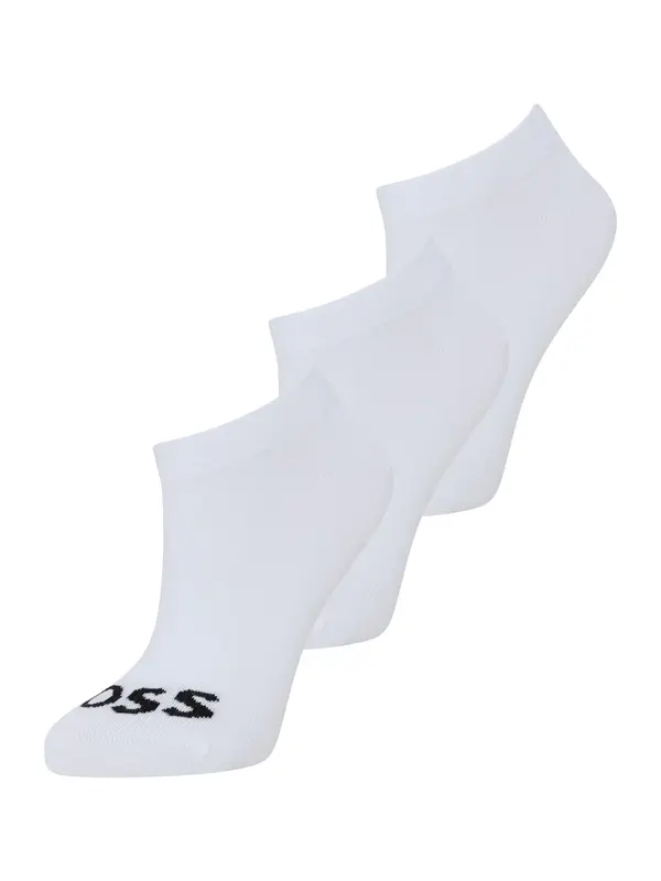 BOSS BOSS Čarape  crna / bijela