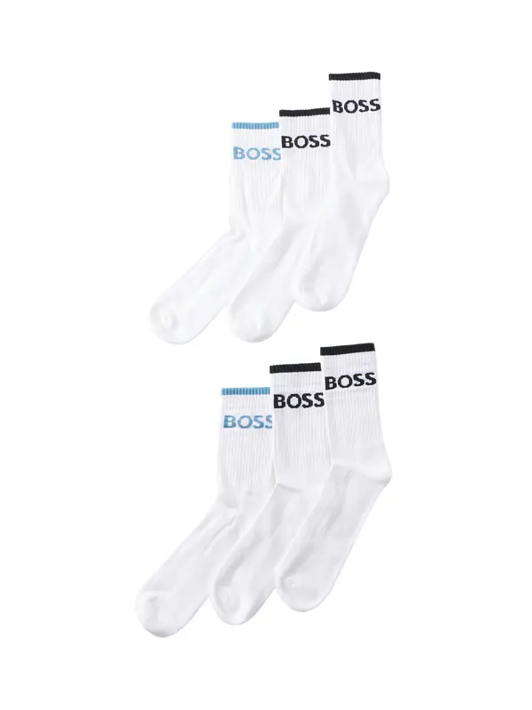 Boss BOSS Čarape  plava / crna / bijela