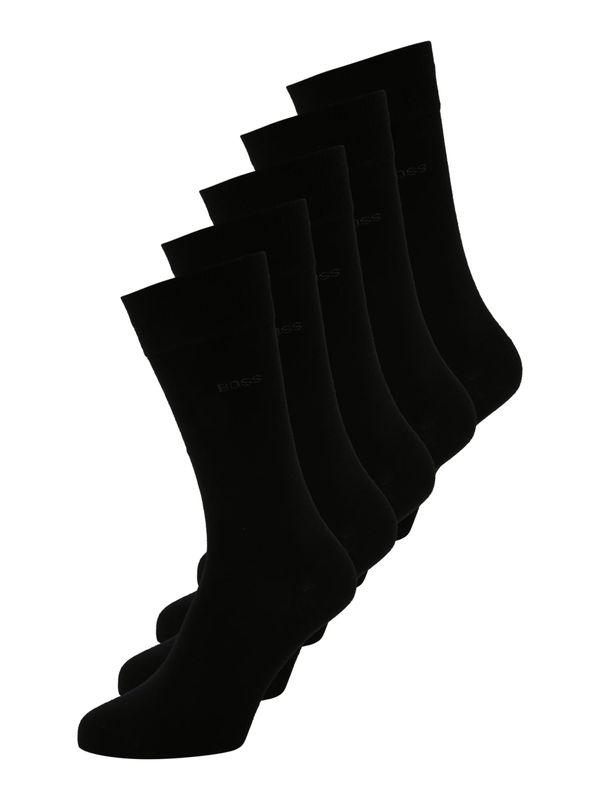 BOSS BOSS Čarape  siva / crna