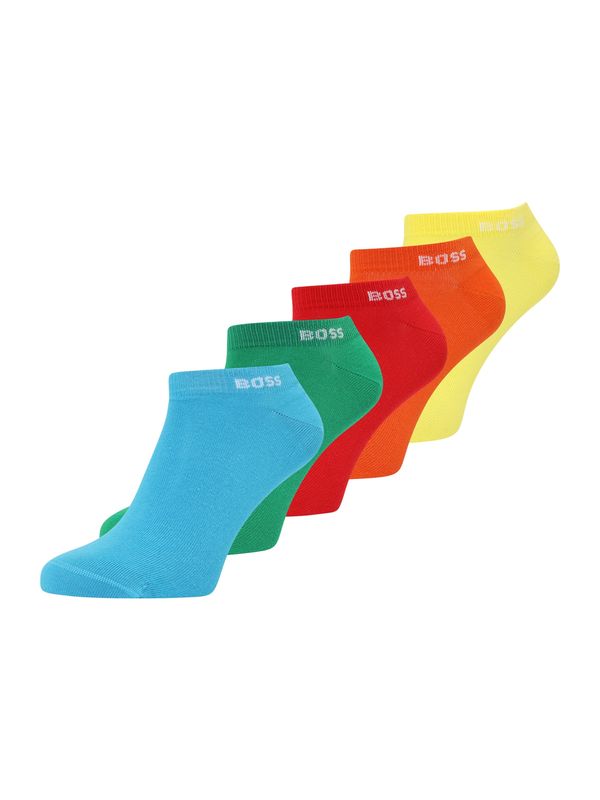 BOSS BOSS Čarape  svijetloplava / svijetložuta / zelena / crvena