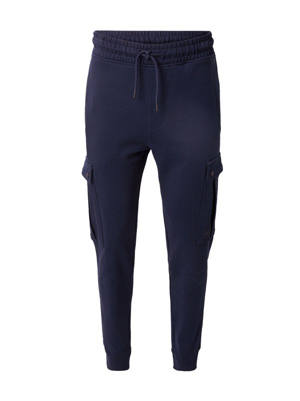 BOSS BOSS Cargo hlače 'Seteam'  tamno plava